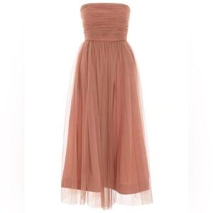 Zimmermann Tulle Strapless Midi Dresses